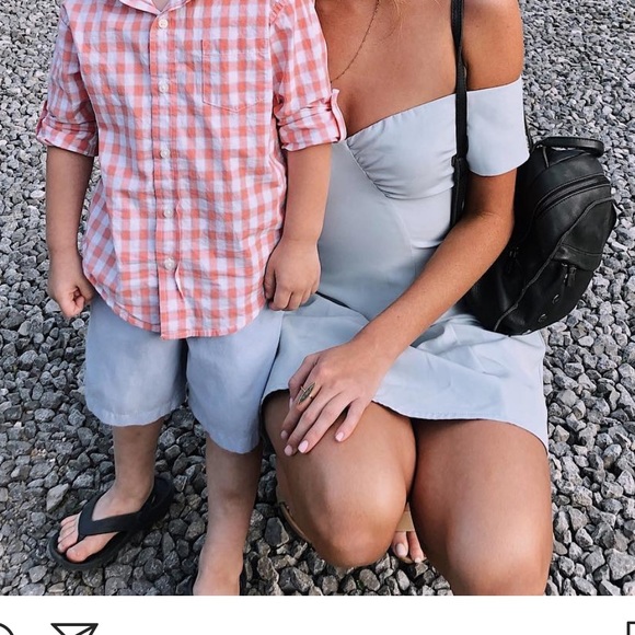 By the way-revolve off the shoulder dress Sz-S - Picture 3 of 6